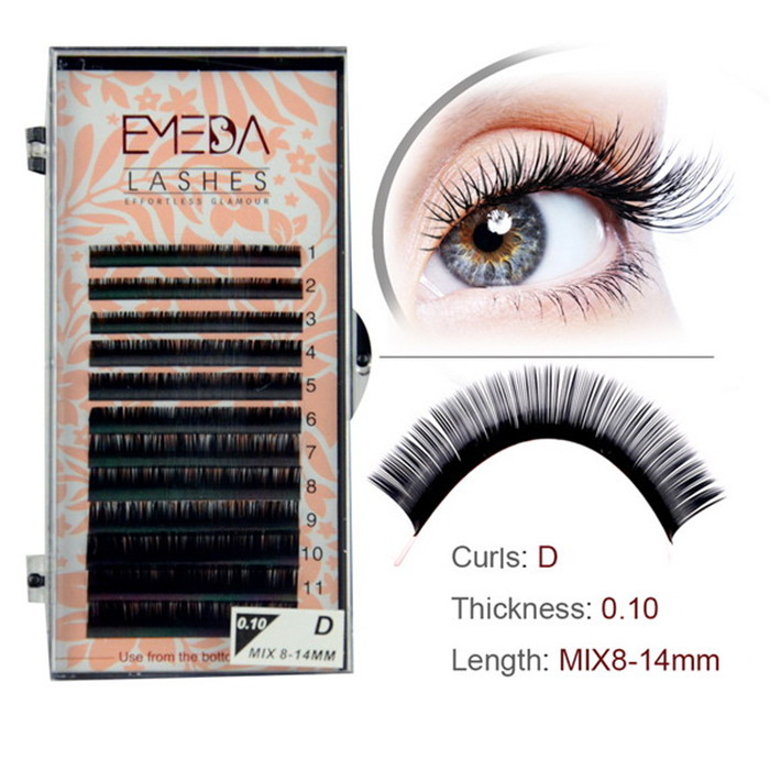 Matte Silk Own Brand Eyelashes Extension Manufacturer PY1